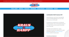 Desktop Screenshot of kraus-hampp.de